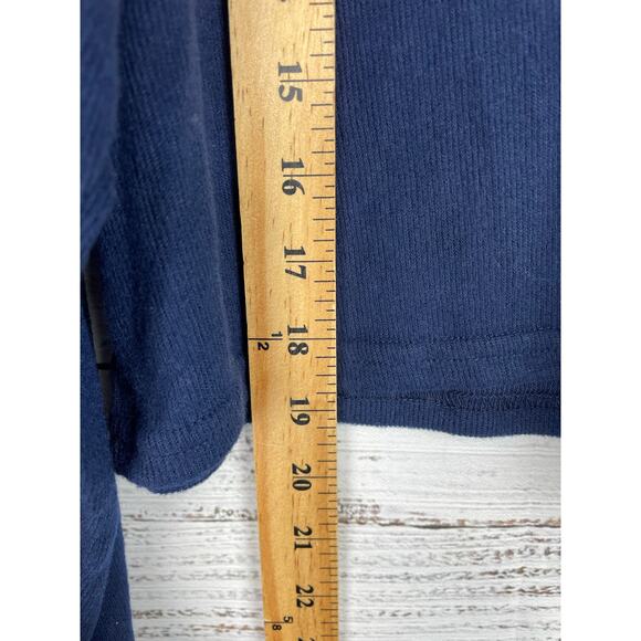 Wild Skye Blue Hooded Top Lightening Bolt Soft Stretch Loungewear Medium Sweater - Picture 4 of 6